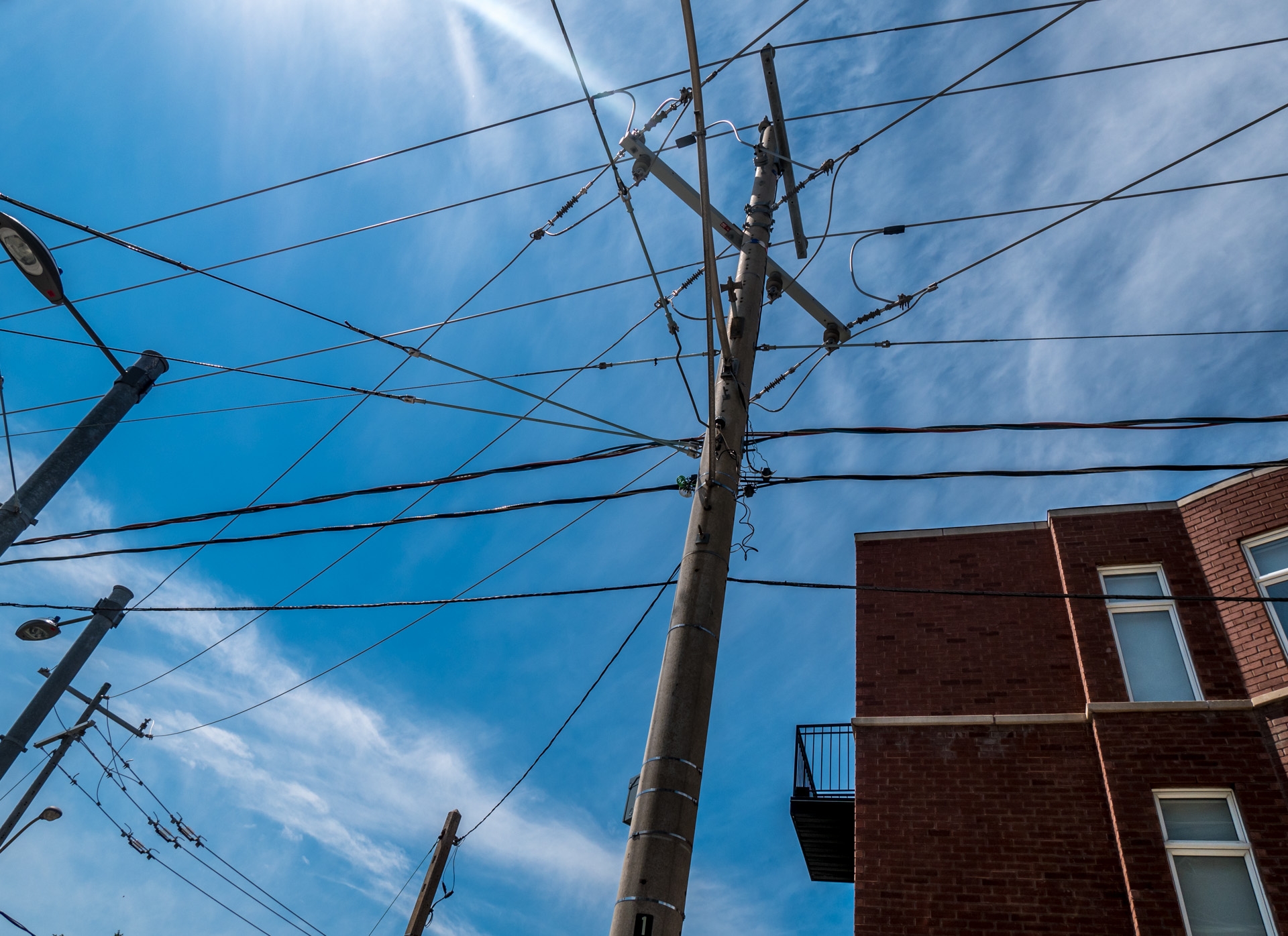 A Tangle of Streetcar Wires