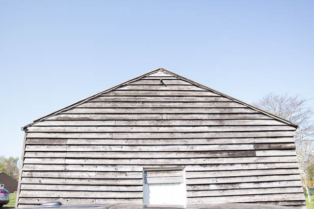 Aged Shed