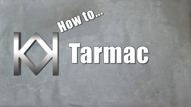 How to... Tarmac using Tamiya Paint