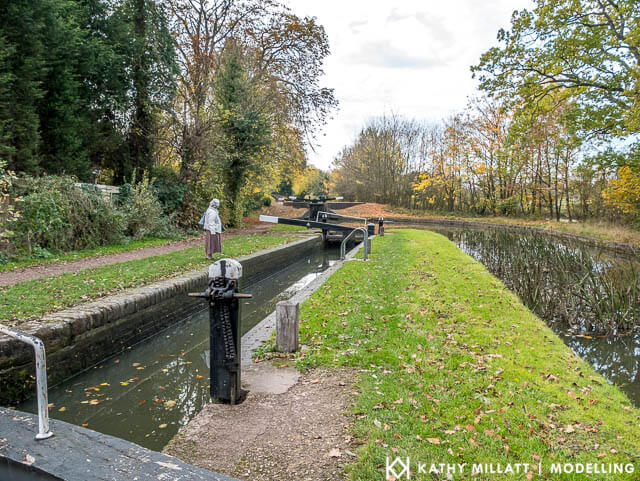 Lapworth Locks Kathy Millatt Modelling lapworth-locks-kathy-millatt-modelling