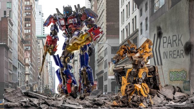 Optimus and Bumblebee