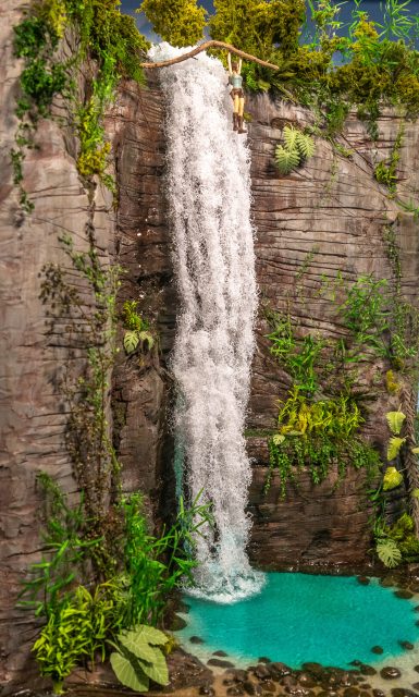 Tomb Raider Jungle Waterfall